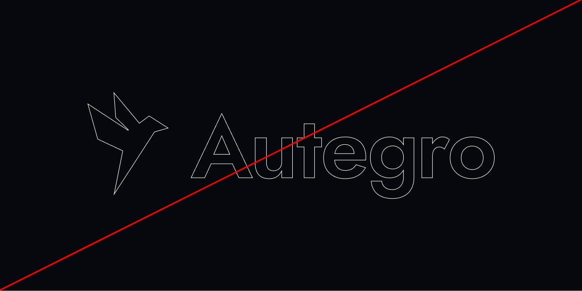 Logo als Outline